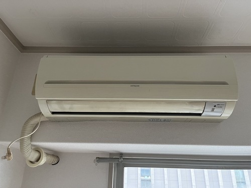 大阪市で無料回収する前のエアコン