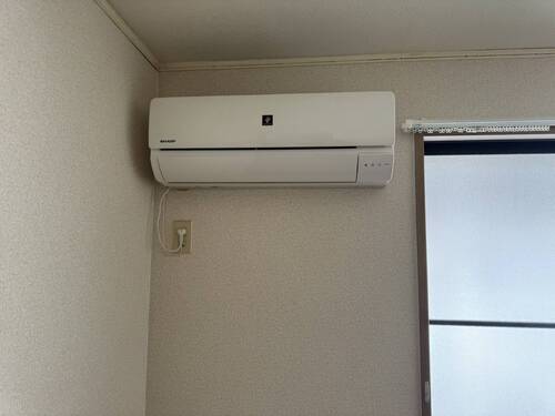 奈良市で無料回収する前のエアコン