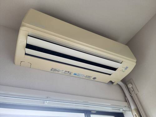 吹田市で無料回収する前のエアコン