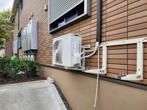 和泉市で無料回収する前のエアコン