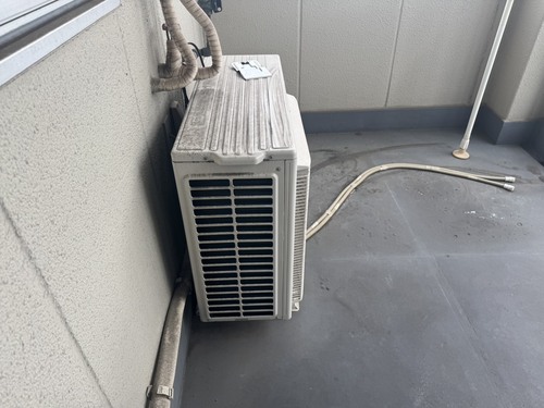 大阪市で無料回収する前のエアコン