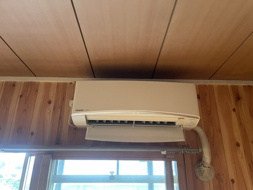 千葉市で無料回収する前のエアコン