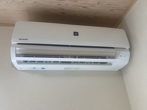 西宮市で無料回収する前のエアコン