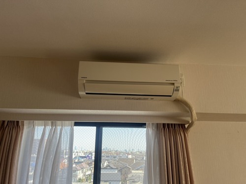 杉並区で無料回収する前のエアコン