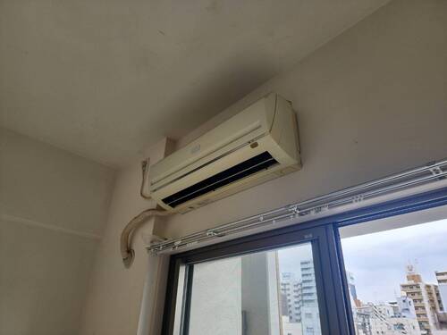 大阪市で無料回収する前のエアコン