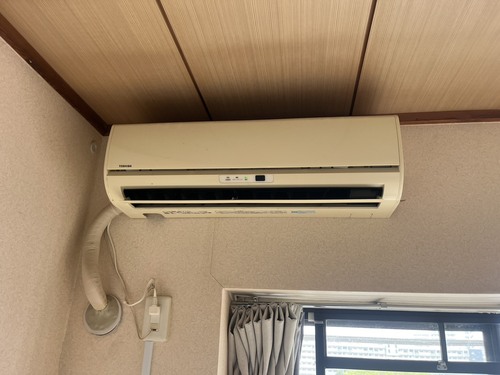 練馬区でのエアコン回収前の写真