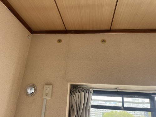 練馬区でのエアコン回収後の写真