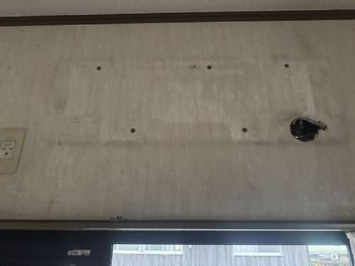 天理市でのエアコン回収後の写真