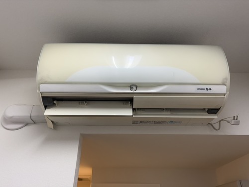 板橋区で無料回収する前のエアコン