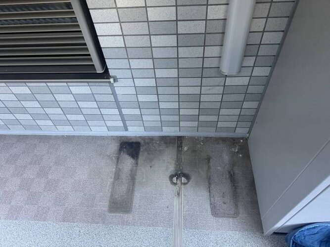 西宮市のエアコン回収・写真6・撤去後
