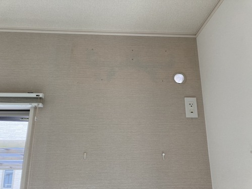 水戸市でのエアコン回収後の写真