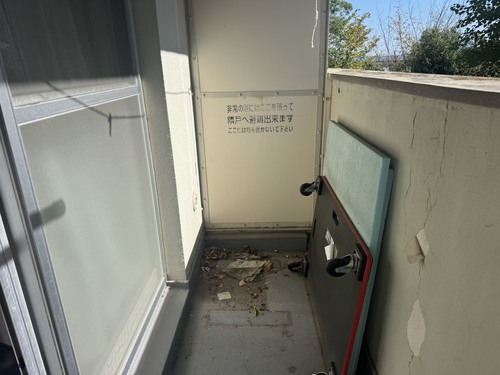 奈良市のエアコン回収・写真2・撤去後