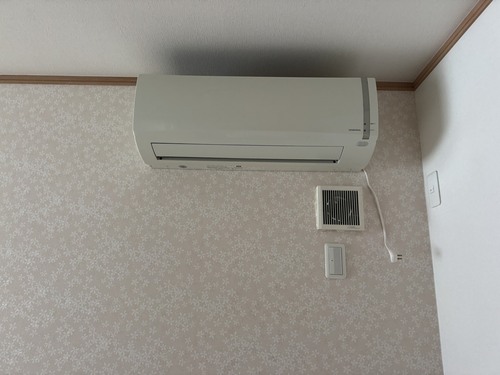 摂津市のエアコン回収・写真3・撤去前