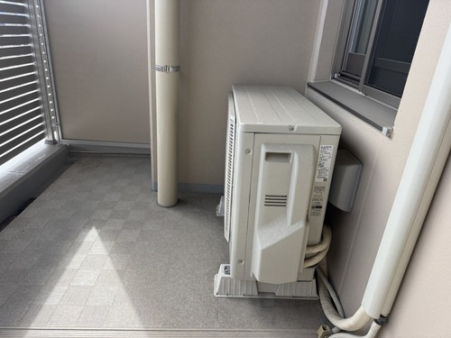 尼崎市で無料回収する前のエアコン