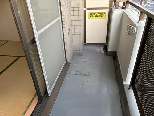 足立区のエアコン回収・写真2・撤去後