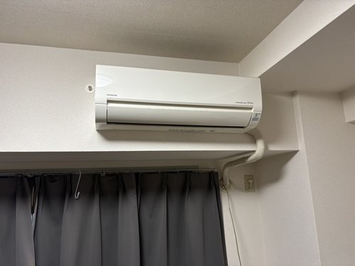 足立区のエアコン回収・写真3・撤去前