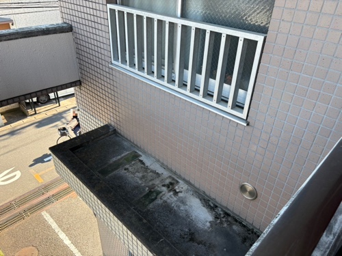 朝霞市のエアコン回収・写真2・撤去後