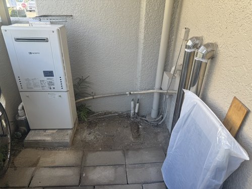 芦屋市のエアコン回収・写真2・撤去後