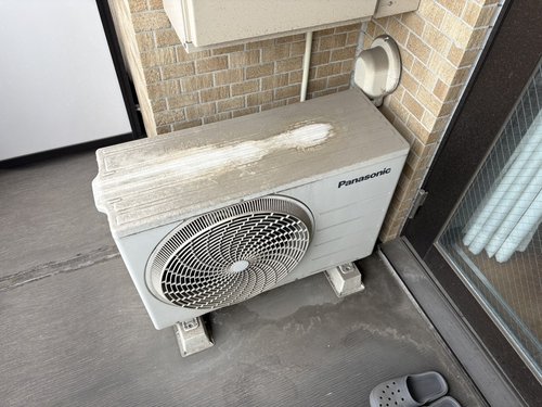 文京区のエアコン回収・写真2・撤去前