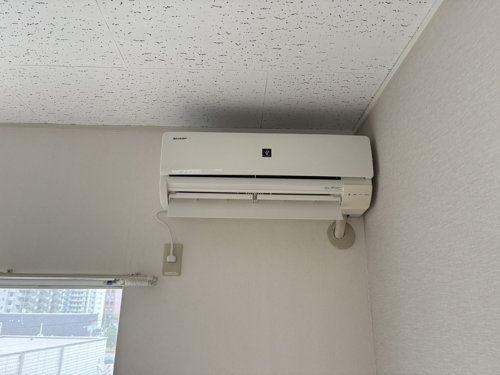 千葉市のエアコン回収・写真3・撤去前