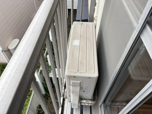 千葉市のエアコン回収・写真4・撤去前
