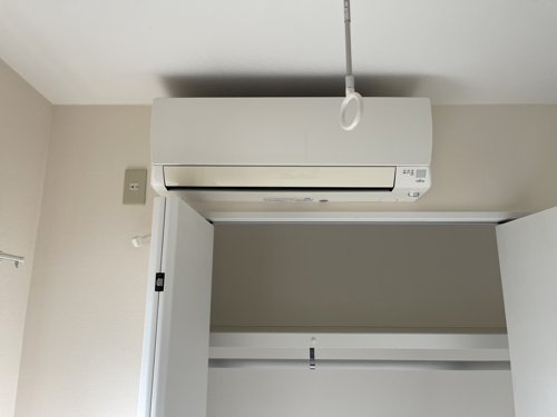 千葉市のエアコン回収・写真7・撤去前