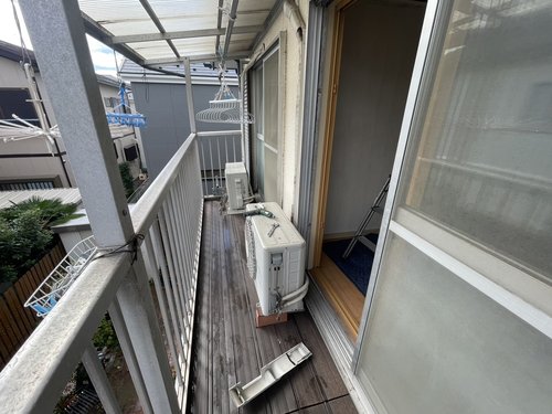 千葉市のエアコン回収・写真4・撤去前