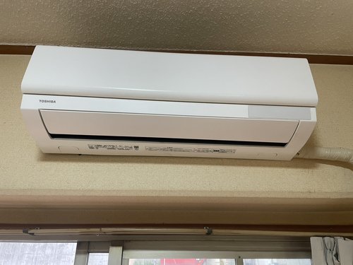大阪市で無料回収する前のエアコン