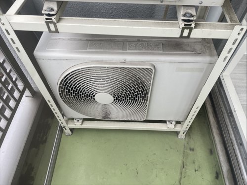 大阪市のエアコン回収・写真2・撤去前