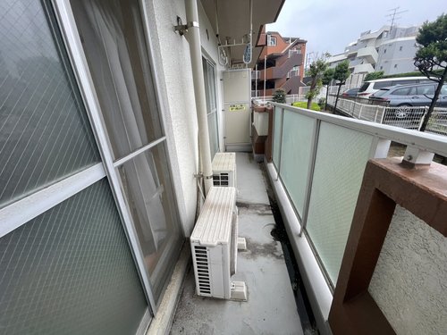 市川市のエアコン回収・写真2・撤去前