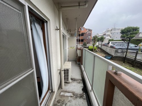 市川市のエアコン回収・写真2・撤去後