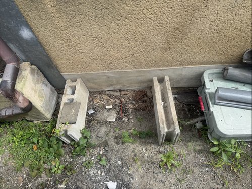 池田市のエアコン回収・写真4・撤去後