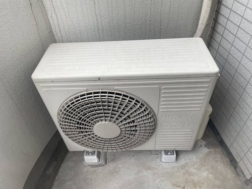 大阪市のエアコン回収・写真2・撤去前