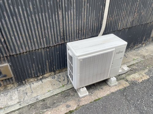 大阪市のエアコン回収・写真2・撤去前
