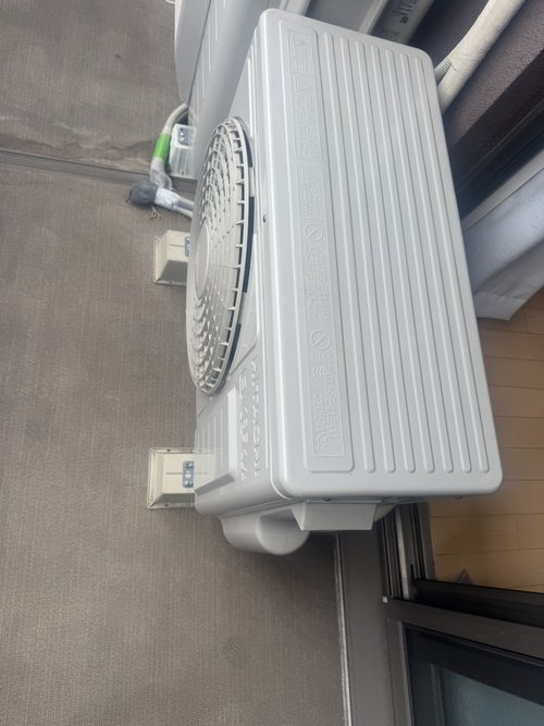 大阪市のエアコン回収・写真2・撤去前