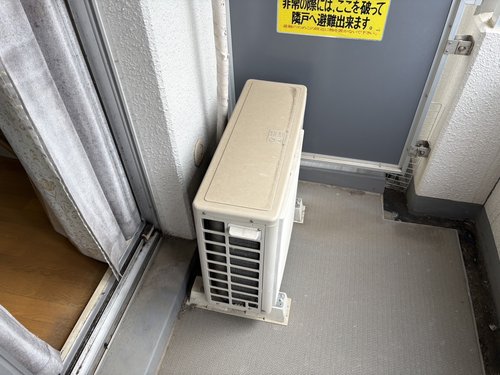 板橋区のエアコン回収・写真2・撤去前