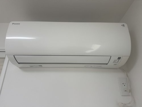 和泉市で無料回収する前のエアコン