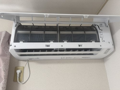 泉大津市で無料回収する前のエアコン