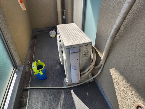 大阪市のエアコン回収・写真2・撤去前