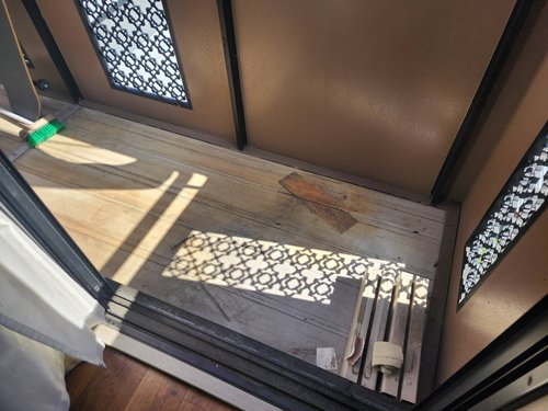 門真市のエアコン回収・写真2・撤去後