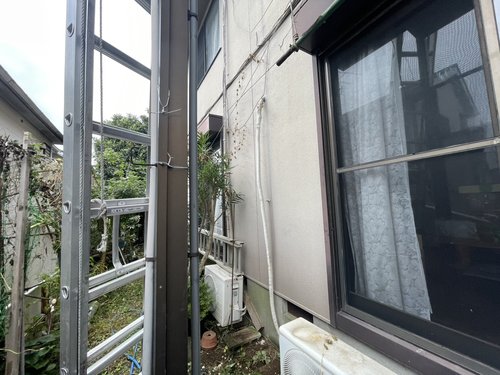 鎌ケ谷市のエアコン回収・写真2・撤去後