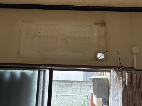 葛飾区でのエアコン回収後の写真