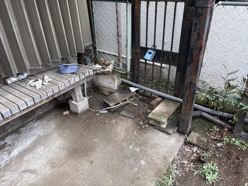 葛飾区のエアコン回収・写真2・撤去後