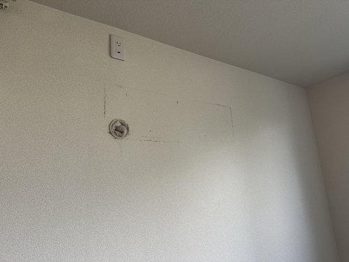 河内長野市のエアコン回収・写真1・撤去後