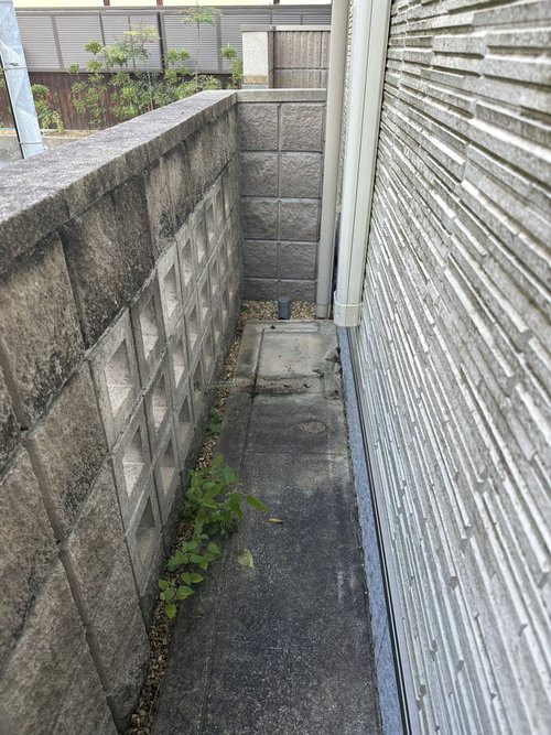 河内長野市のエアコン回収・写真2・撤去後