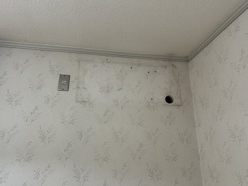 河内長野市のエアコン回収・写真3・撤去後
