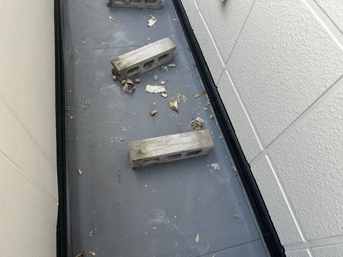 河内長野市のエアコン回収・写真4・撤去後