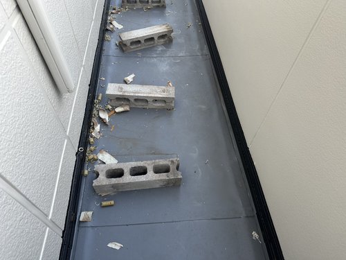 河内長野市のエアコン回収・写真6・撤去後