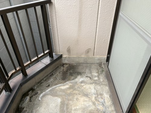 川口市のエアコン回収・写真2・撤去後