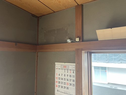 川口市のエアコン回収・写真3・撤去後